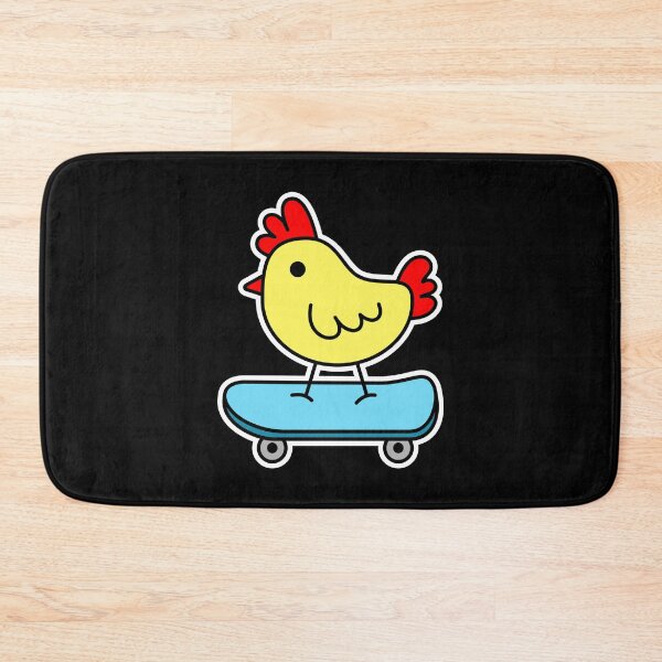 Item preview, Chicken skateboarding designed and sold by TashaVector.