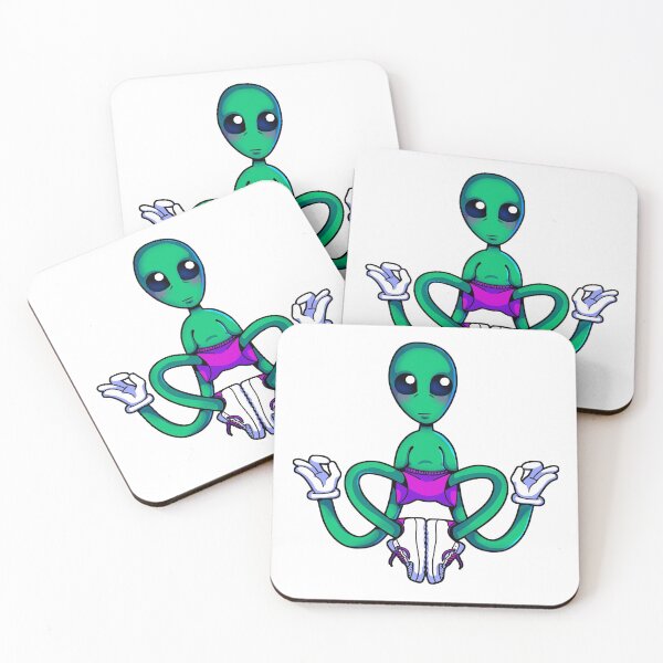Item preview, Alien Meditating designed and sold by nandasipri.