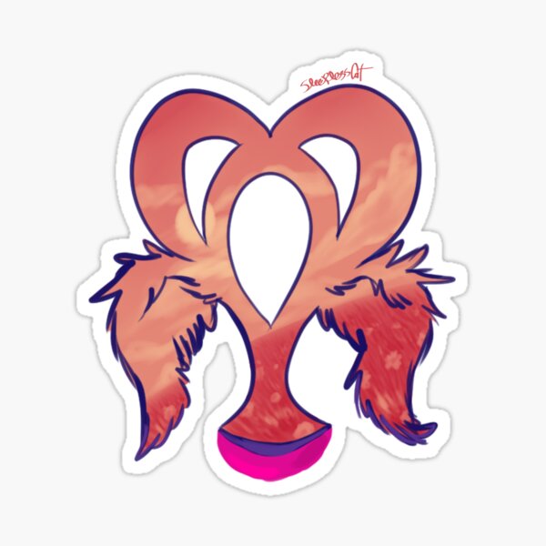 "Kingdom Hearts - Dreamy Spirit Symbol" Sticker for Sale by