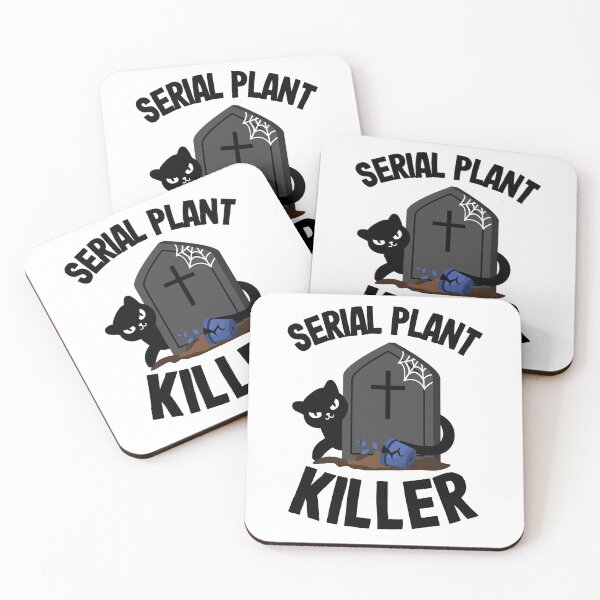 Item preview, Serial Plant Killer Funny Plants Cat Gift Cats Lover designed and sold by Stronzi.