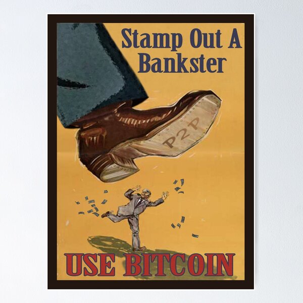 Stamp Out a Bankster Poster