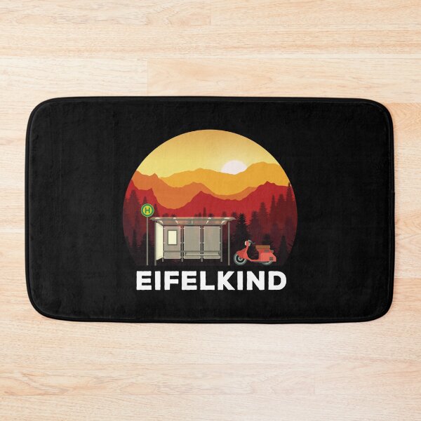 Item preview, Eifelkind afternoon retro bus stop saying designed and sold by SafariOutfit.