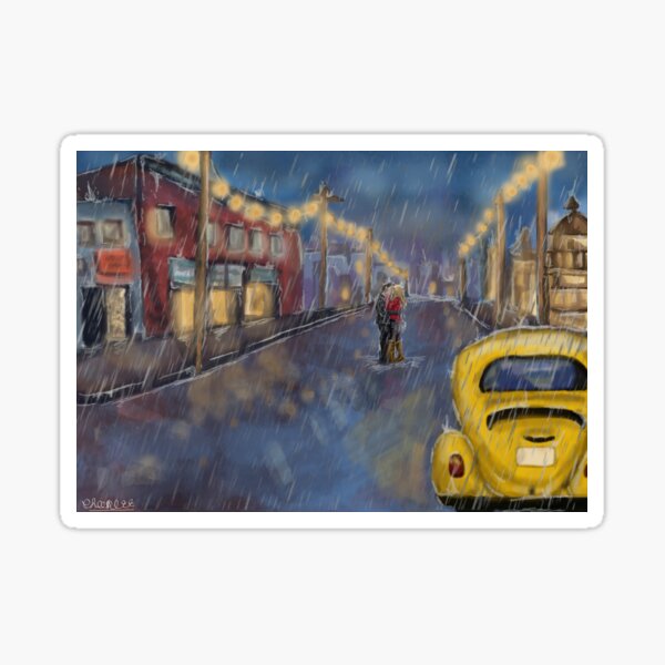 Item preview, Storybrooke in the Rain designed and sold by chazolina.