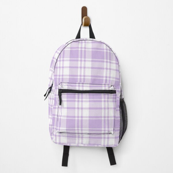 Item preview, aesthetic pastel purple flannel pattern designed and sold by -justb-.