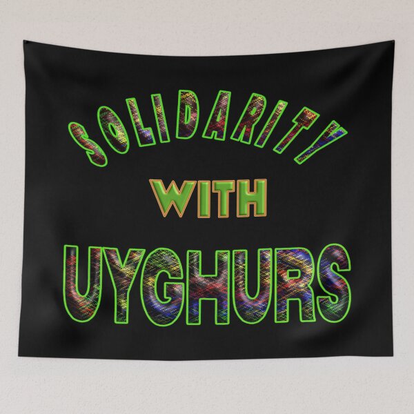 Item preview, SOLIDARITY WITH UYGHURS. designed and sold by Ralek.