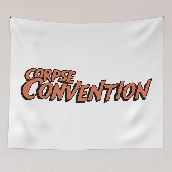 Item preview, Corpse Convention Phrase Logo designed and sold by Organic Creeps.