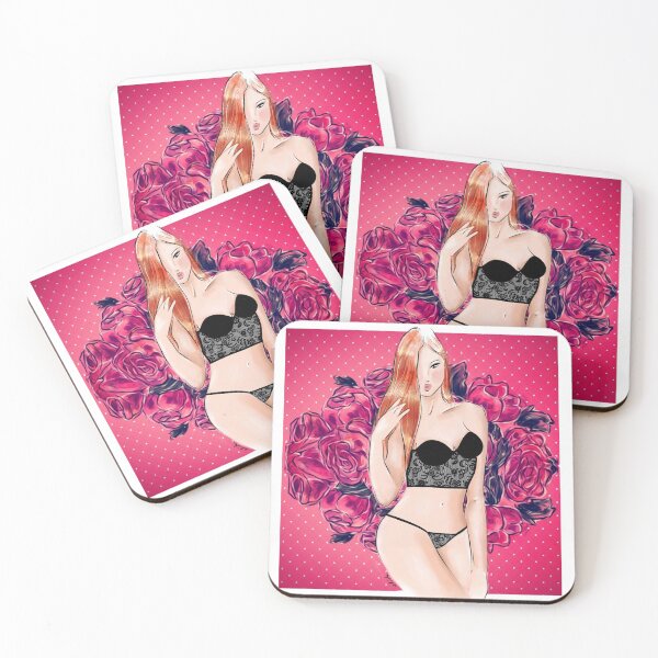 Item preview, Pinup wearing lingerie  designed and sold by eligart.