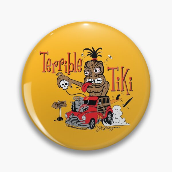 Item preview, TERRIBLE TIKI designed and sold by Mod-Artifacts.