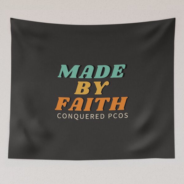 Item preview, Made by faith, conquered pcos designed and sold by seelya83.
