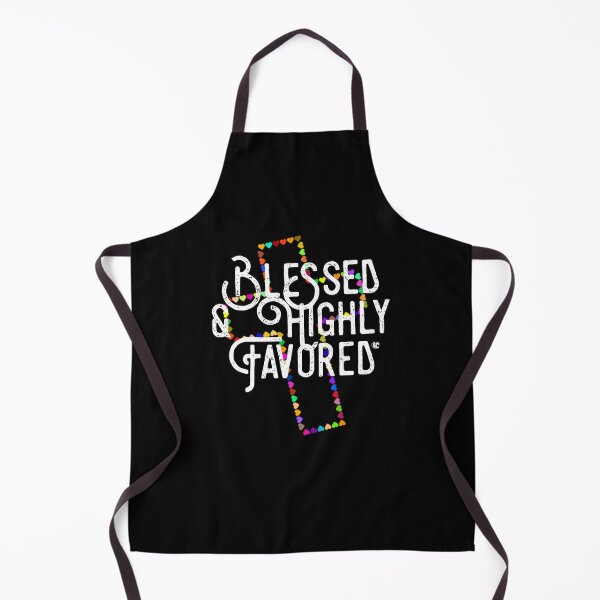 Item preview, Blessed and Highly Favored Colorful Cross Design designed and sold by LifeCrush.