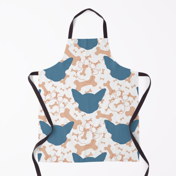 Item preview, Chihuahua patter (blue) designed and sold by CinziArt.