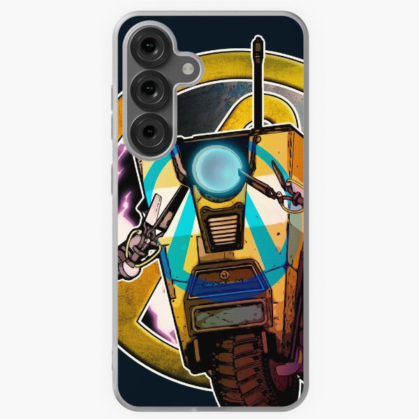 Item preview, Borderlands Claptrap Psycho Pose/Peace Sign designed and sold by MoreLikeIt.