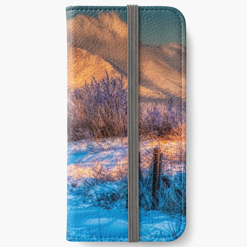 Twin Peaks In Morning Glory iPhone Wallet