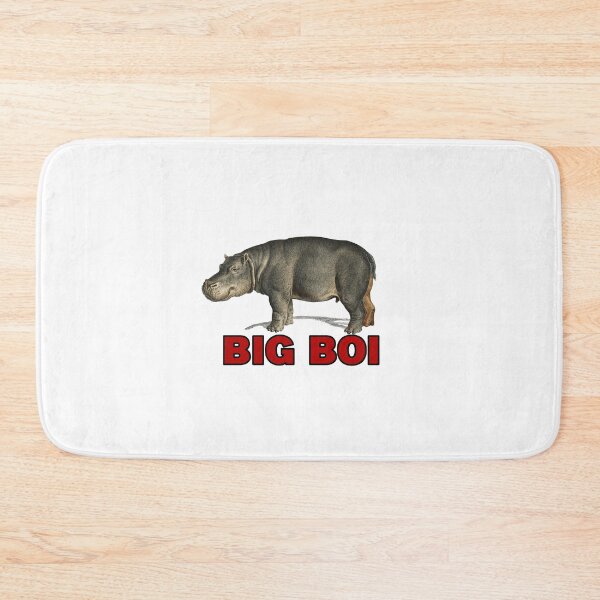 Item preview,  big boi hippo red text designed and sold by Captain-Jackson.