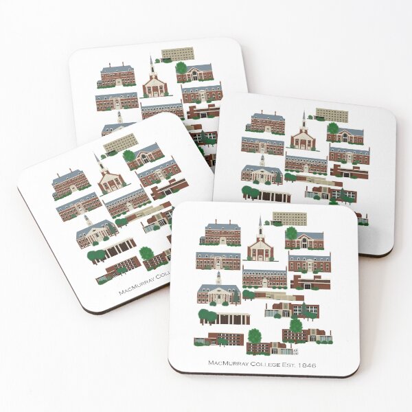 Item preview,  MacMurray College Campus Buildings  designed and sold by jenbucheli.