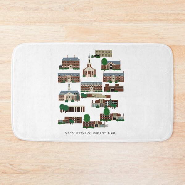 Item preview,  MacMurray College Campus Buildings  designed and sold by jenbucheli.