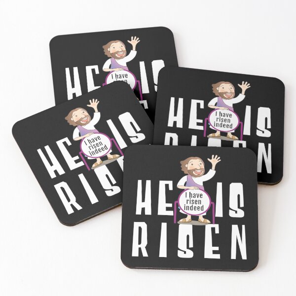 Item preview, He is Risen - I Am Risen Indeed, says Jesus! Easter designed and sold by TheKingdomAttic.