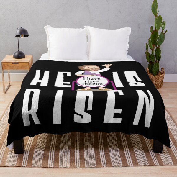 Item preview, He is Risen - I Am Risen Indeed, says Jesus! Easter designed and sold by TheKingdomAttic.