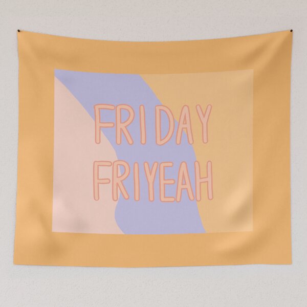 Item preview, Friday Friyeah! happy weekend designed and sold by Trista Designs.