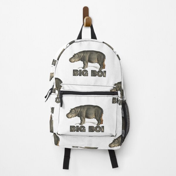 Item preview,  big boi hippo grey text designed and sold by Captain-Jackson.