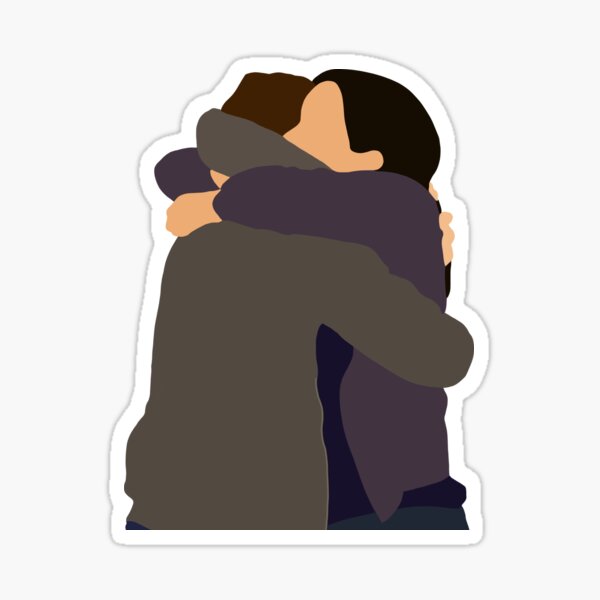 Item preview, Brooklyn 99 Peraltiago Jake and Amy Hug designed and sold by Ionaaaaa.