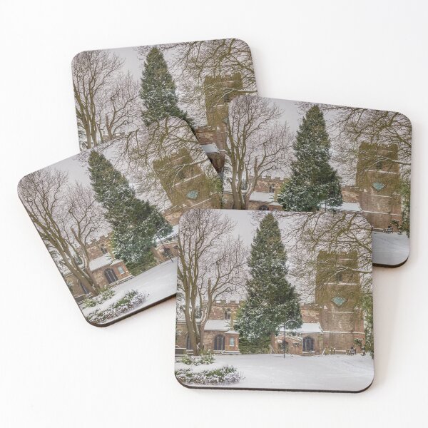 Item preview, Snowy St Botolph's Church, Rugby, Warwickshire designed and sold by Avril Harris.