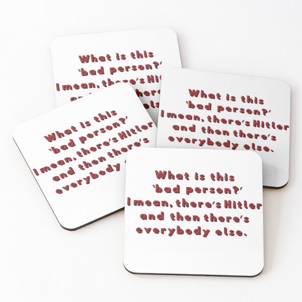 Item preview, 'bad person'- Russian Doll quote designed and sold by RebeccaART5.
