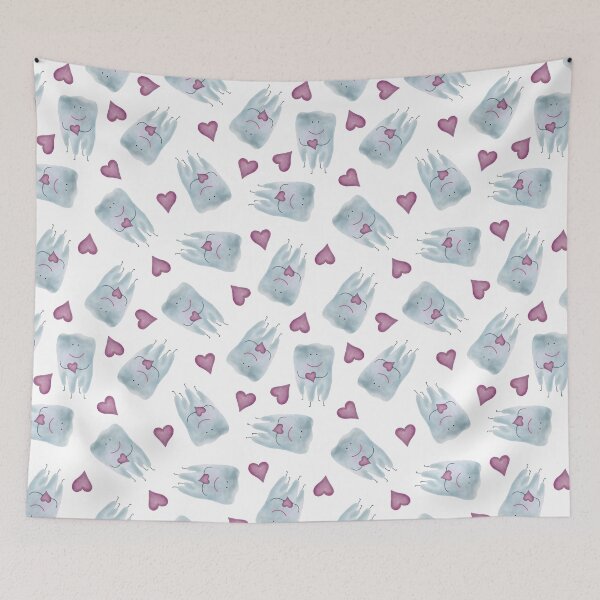 Item preview, Cute Tooth with a Heart designed and sold by fogoosherie.