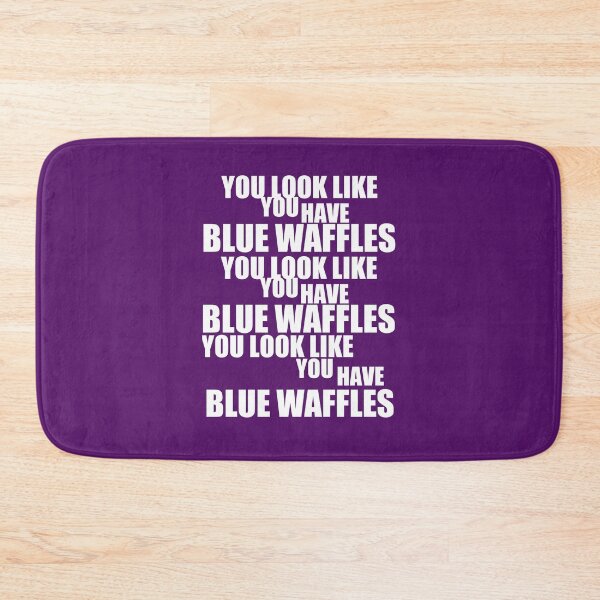 Item preview, Blue waffles funny designed and sold by vibeno1.