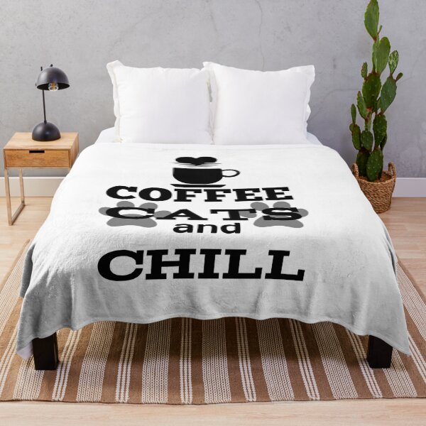 Item preview, cat lovers: coffee cats and chill designed and sold by The Nova Prints .