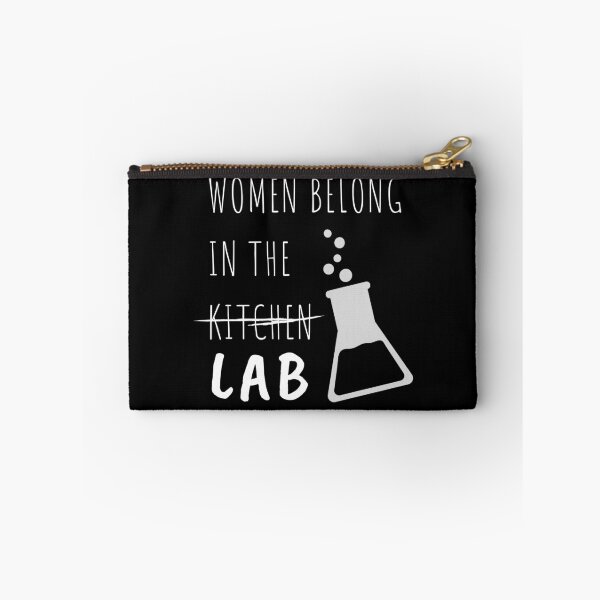 Item preview, Women Belong In The Lab Female Scientist Quote designed and sold by Sutra-Lotus-Co.
