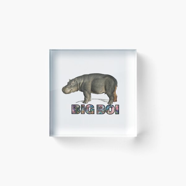 Item preview,   big boi hippo galaxy space text designed and sold by Captain-Jackson.
