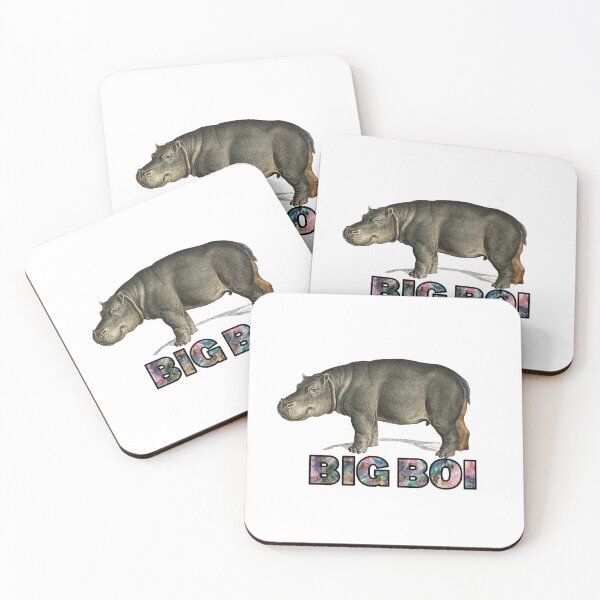 Item preview,   big boi hippo galaxy space text designed and sold by Captain-Jackson.