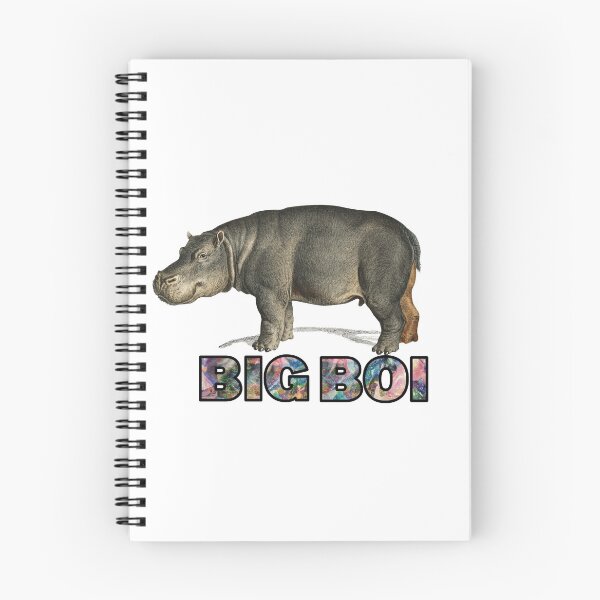 Item preview,   big boi hippo galaxy space text designed and sold by Captain-Jackson.