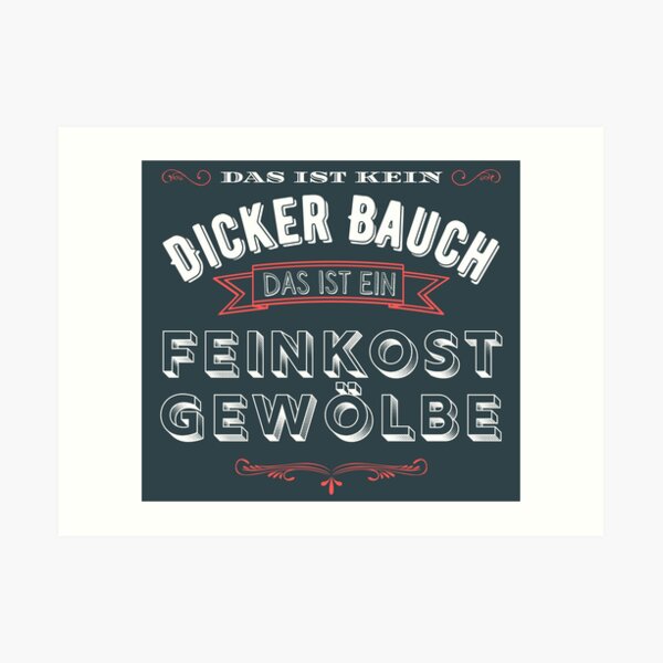Kunstdrucke Dicker Mann Redbubble