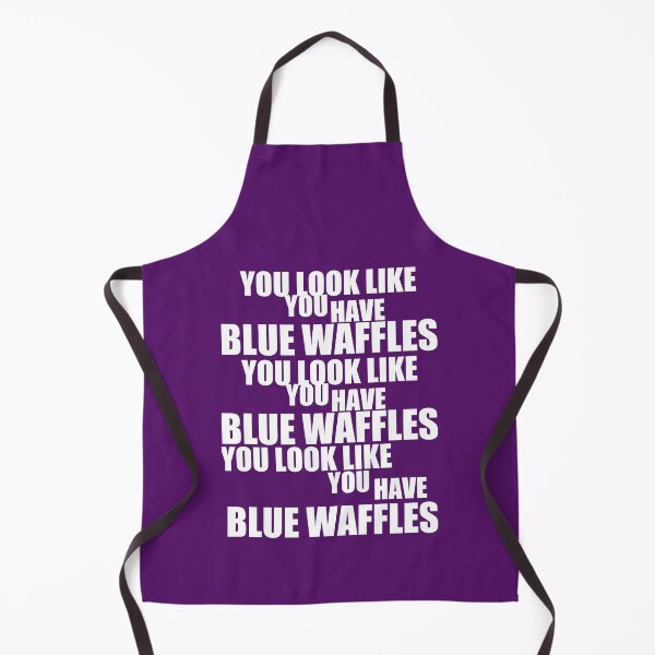 Item preview, Blue waffles funny designed and sold by vibeno1.