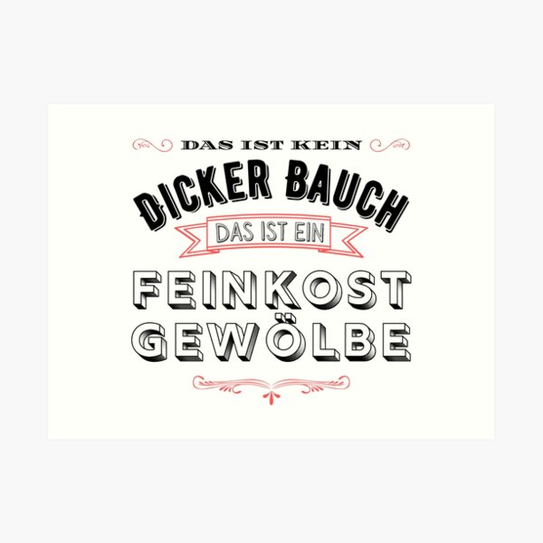 Kunstdrucke Dicker Mann Redbubble