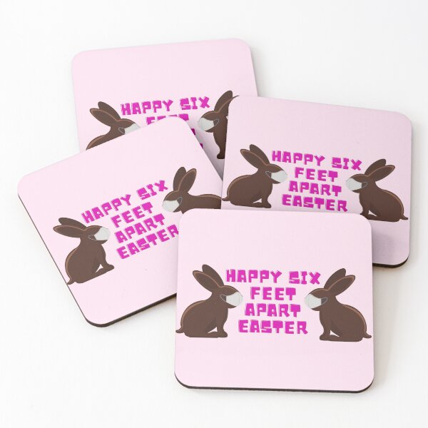 Item preview, Happy Six Feet Apart Easter - easter humour designed and sold by Schka.