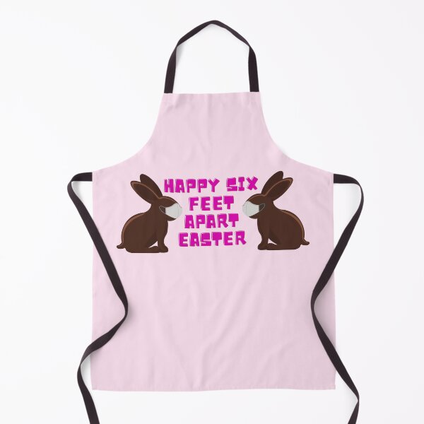 Item preview, Happy Six Feet Apart Easter - easter humour designed and sold by Schka.