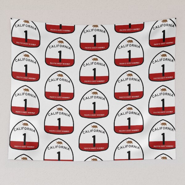Item preview, California 1 PCH Bear Flag designed and sold by flagswag.