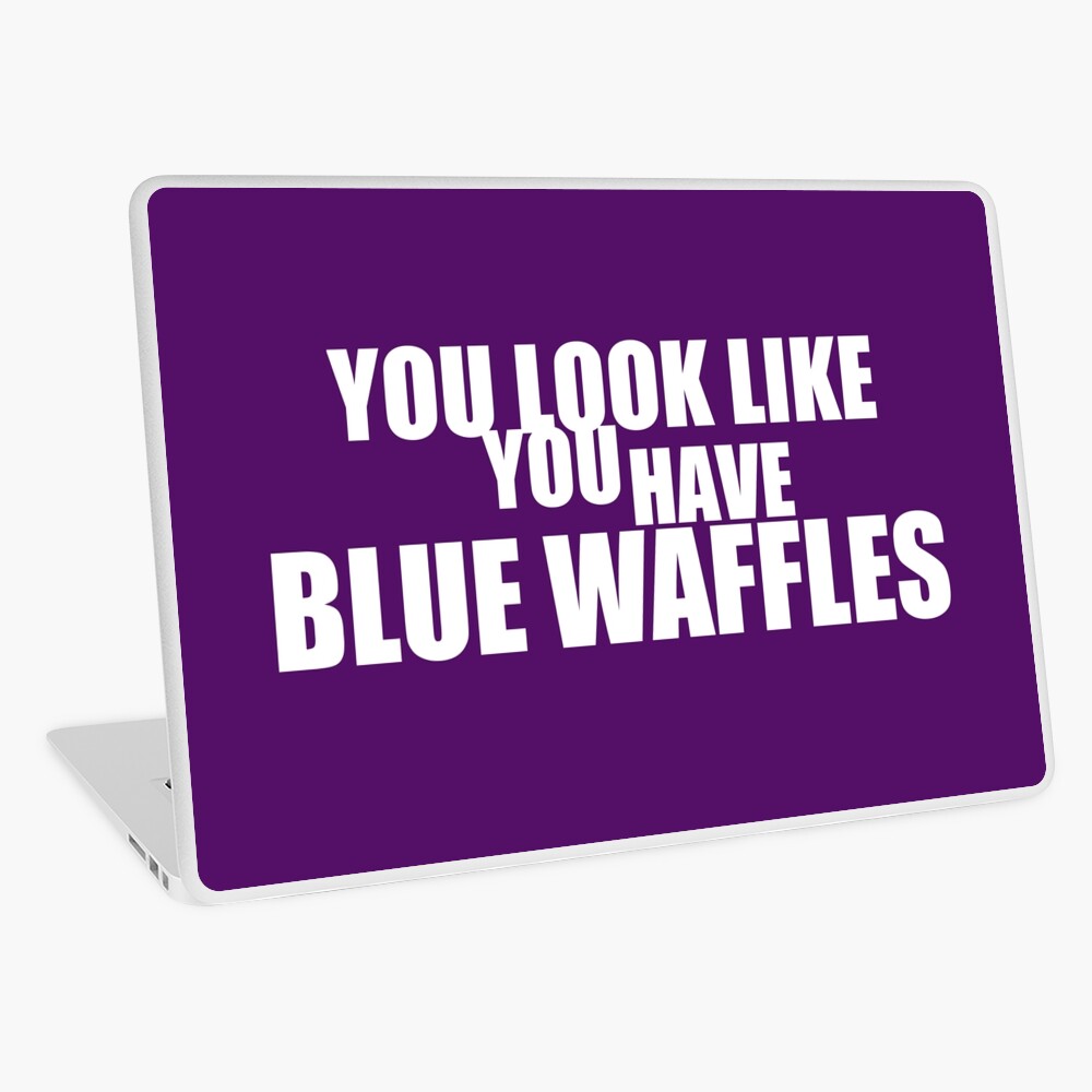 Blue waffle imágenes