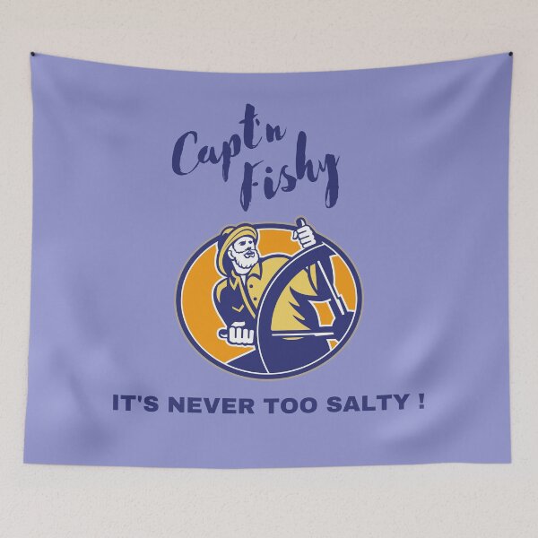 Item preview, Capt'n Fishy - salty. designed and sold by shane62.