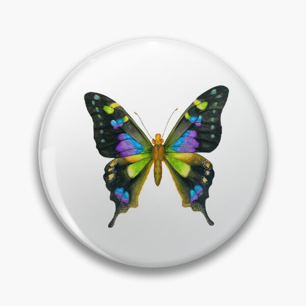 Item preview, Purple Mountain Emperor butterfly  designed and sold by ColorSplendor.
