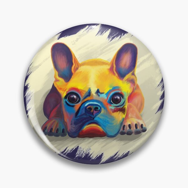 Item preview, French Bulldog Pop Art Style designed and sold by tuzlay.