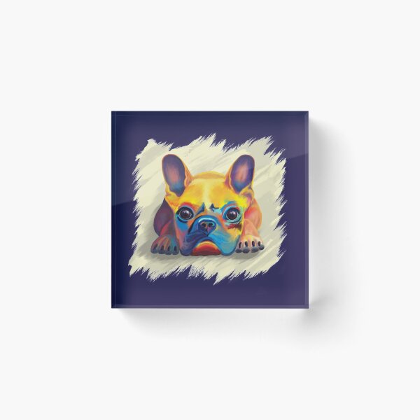 Item preview, French Bulldog Pop Art Style designed and sold by tuzlay.