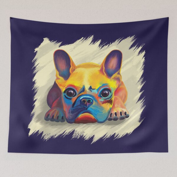 Item preview, French Bulldog Pop Art Style designed and sold by tuzlay.