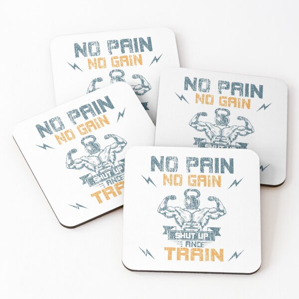 Item preview, Workout No Pain No Gain Shut Up And Train designed and sold by Moroccan lions Outfitters ⭐️⭐️⭐️⭐️⭐️.