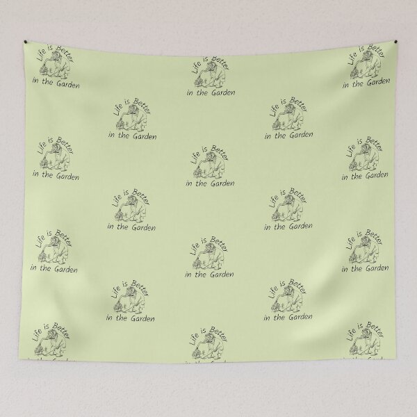 Item preview, Life Is Better In The Garden Funny Design designed and sold by EarthArtDesigns.