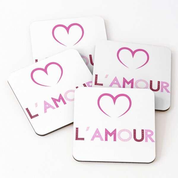 Aperçu de l'œuvre Frech Word Love, Amour créée et vendue par fatoshisme.