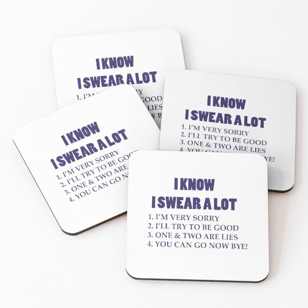 Item preview, I know I swear a lot designed and sold by MallsD.